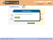 Tablet Screenshot of horeca.goedgeplaatst.nl